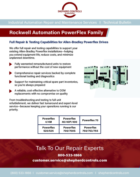 Electronic Repairs Partner – Shepherd Controls